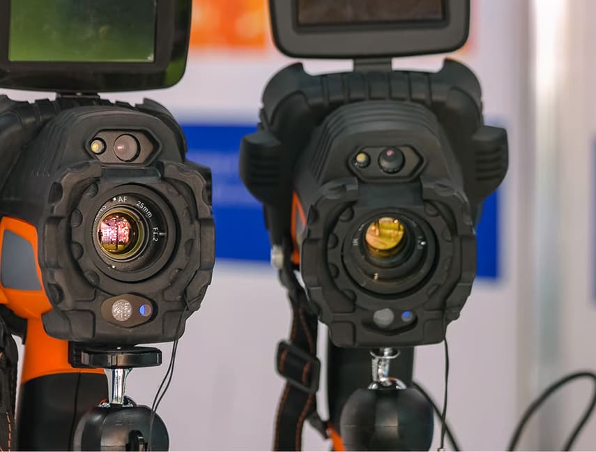 Infrared thermal imaging cameras