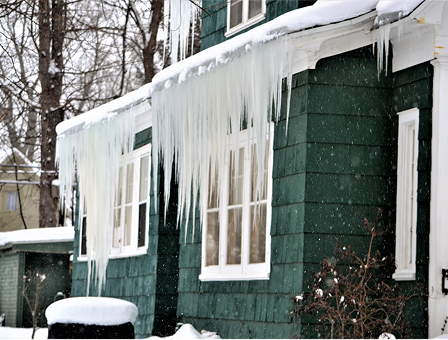 Ice dams