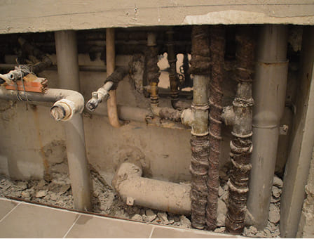 Aging plumbing systems