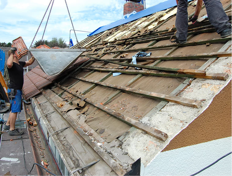 Roof leak repairs