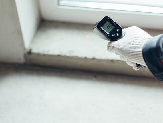 Moisture detection and initial assessment